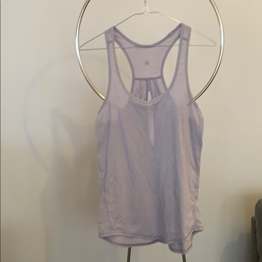 Lululemon loose flow lavender tank top